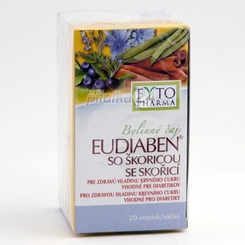 Fyto bylinný čaj EUDIABE ŠKORICOU 20 x 1,5 g