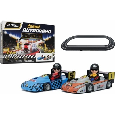 Ites Základní set autodráha model SRC 2 auta IGZ Igráče 1:18 délka 4,2m