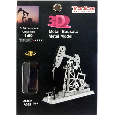 Tronico 3d метален пъзел, Нефтена помпа (t30313)