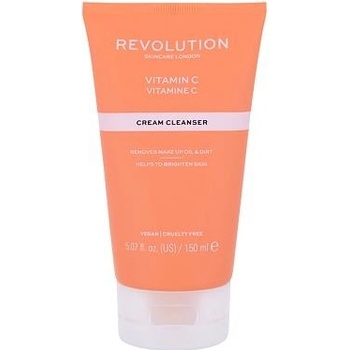 Makeup Revolution Skincare Vitamin C rozjasňující čistiaci krém 150 ml