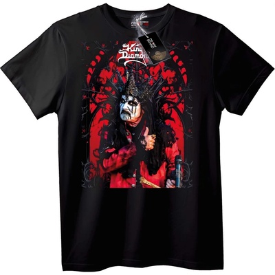NOONEBRAND Тениска King Diamond група - 2XL, White