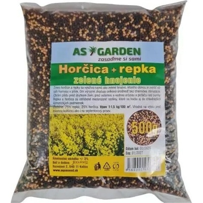 Horčica + repka 500 g zelené hnojenie
