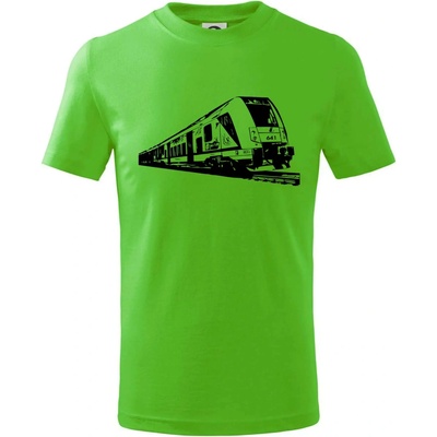 Vlak 641 tričko detské Apple Green