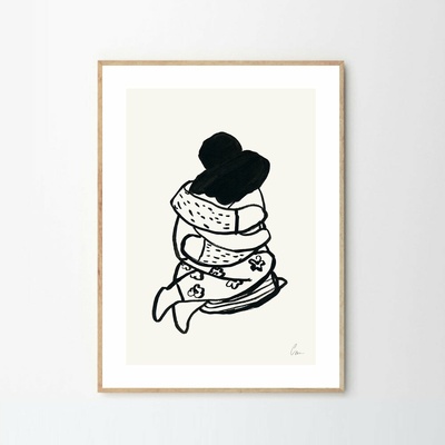 Moikka Plagát Embrace by Clara Schicketanz Embrácia
