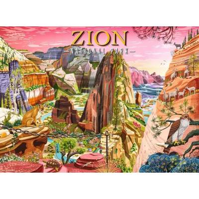 Ravensburger - Puzzle National Park Collection: Zion - 500 piese