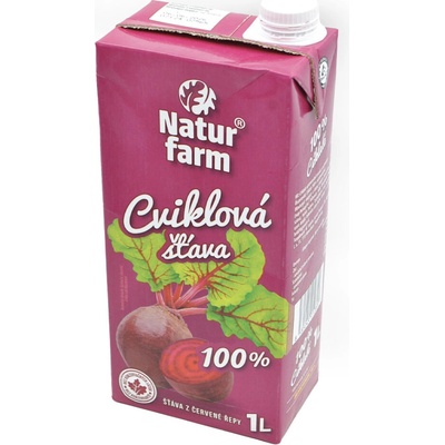 Naturfarm Šťava z červenej repy 100% 1 l