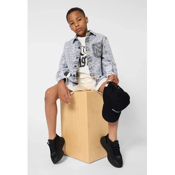 Karl Lagerfeld Детска памучна шапка с козирка Karl Lagerfeld (Z31221.58)