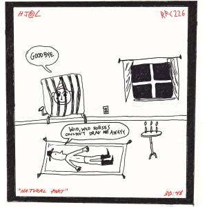 Horse Jumper Of Love - Natural Part (Transparent Red Coloured) (LP) (0810097910232)