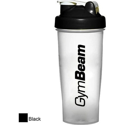 GymBeam Šejker Blend Bottle priehľadno-čierny 700 ml