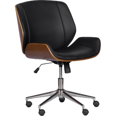 Президентски офис стол Carmen 6405 - орех-черен (3520062)