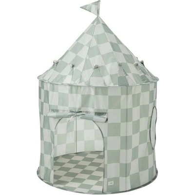 3 Sprouts Detský Stan Recycled Checkerboard/Green