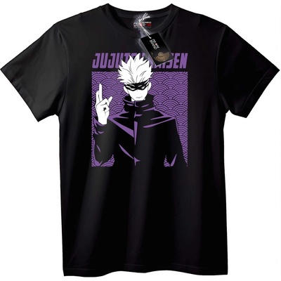 NOONEBRAND Тениска Jujutsu Kaisen Годжо - XS, White