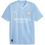PUMA Футболна фланелка Puma Manchester City Home Shirt 2023 2024 Adults - Blue/White