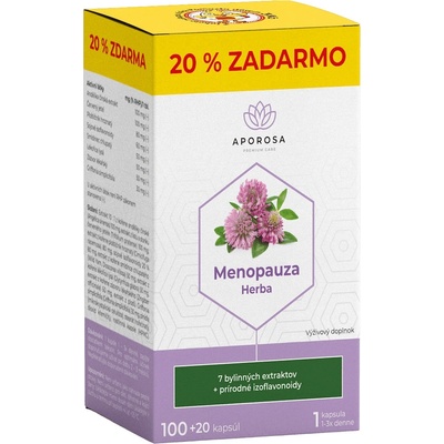 Aporosa Menopauza Herba 100+20 kapsúl