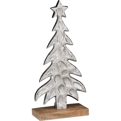 Eglo 427132 Vianočná dekorácia BALIGUIAN 27x13 cm stromček strieborná EG427132