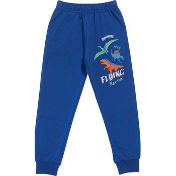 xcena Bavlněné tepláky modré DINO