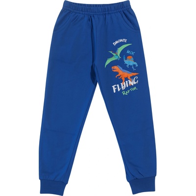 xcena Bavlněné tepláky modré DINO