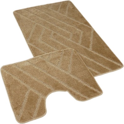 Kvalitex Parkety béžové sada 60 x 100 cm + 60 x 50 cm – Zboží Mobilmania