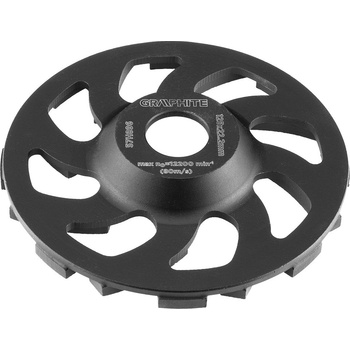 Graphite Diamantový brusný kotouč 125 x 22.2 x 5 mm 57H896