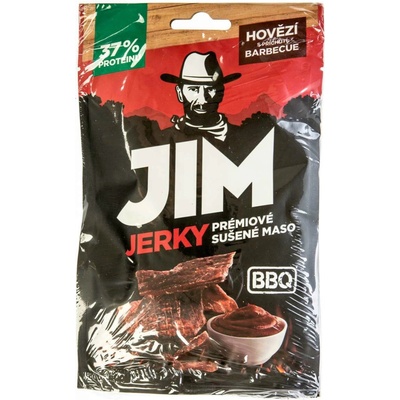 JIM JERKY hovězí BBQ 23 g