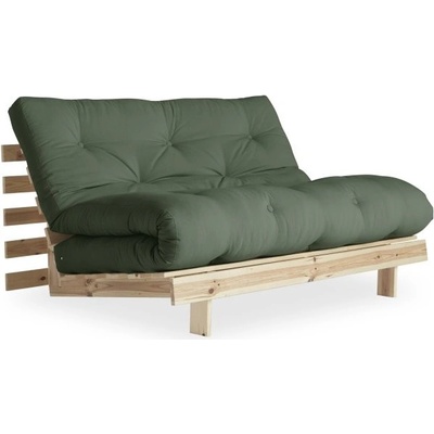 Karup design sofa ROOT natural pine borovice olive green 756 karup natural 140*200 cm