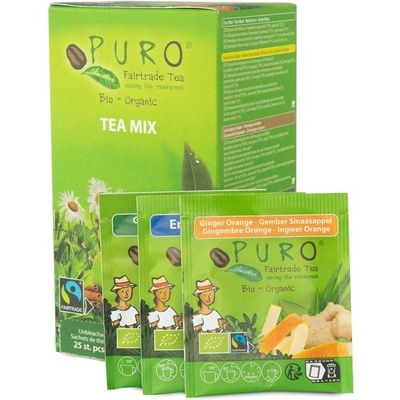 Fairtrade Puro čaj porcovaný MIX 25 x 2 g