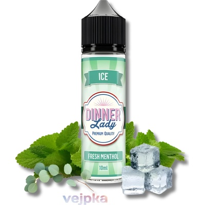 Dinner Lady Ice Shake & Vape Fresh Menthol 10 ml
