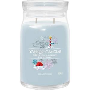 Yankee Candle - ароматна свещ NORTH POLE HIDEAWAY голяма 567g 60-90 часа (YC0103)
