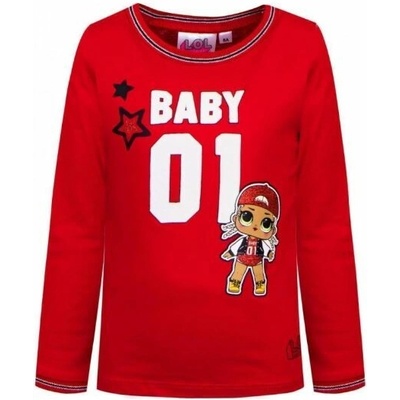 Sun City dívčí tričko LOL baby 01 dlouhý rukáv Bílá