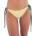 Hurley Ribbon Solid Reversible Regular Fit bikini bottom - Yellow (Riverdale)
