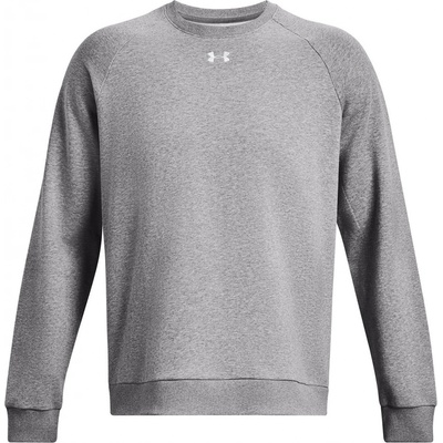 Under Armour mikina UA Rival Fleece Crew-GRY 1379755-025