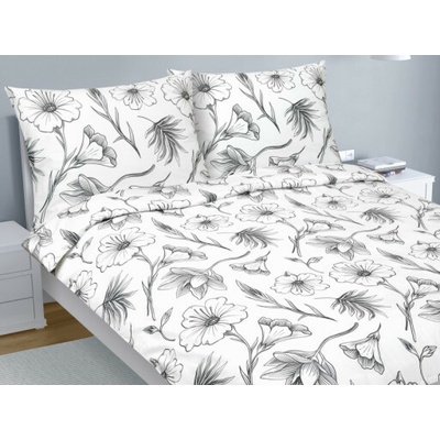 Bellatex obliečky bavlna Ibišek 240x220 2x70x90