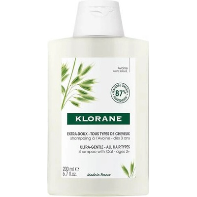 Klorane Oat Milk нежен шампоан с овесено мляко 200 мл