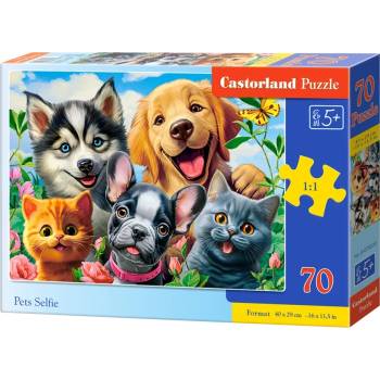 Castorland - Puzzle Pets Selfie - 40 - 99 piese