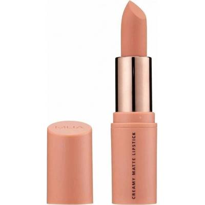 MUA Makeup Academy Creamy Matte Lipstick rtěnka Svět le hnědá 3,2 g