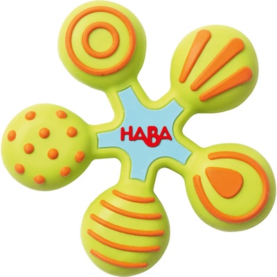 HABA Бебешка силиконова гризалка Haba, Звезда (300426)
