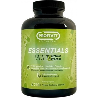 Profivit Essentials Multivitamín 210 kapsúl