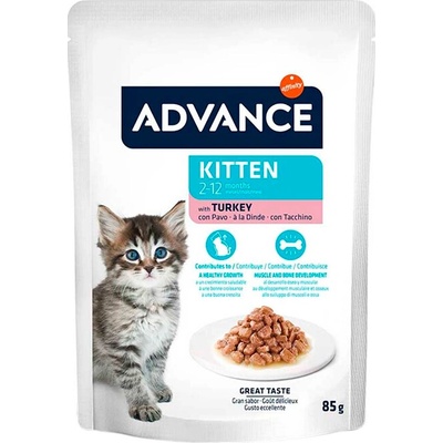 Advance Kitten morčacie 85 g