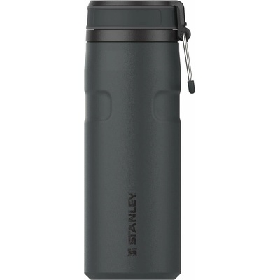 Stanley Čierna termoska z nehrdzavejúcej ocele 470 ml IceFlow Bottle Twist Flip Black