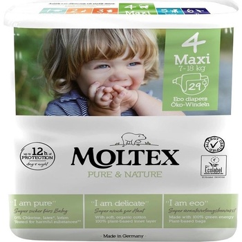 MOLTEX Pure & Nature Maxi 7-18 kg 6 x 29 ks
