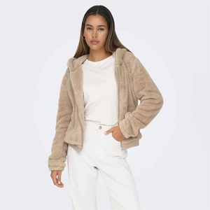 Only Яке Only Newanna Teddy Jacket - Beige