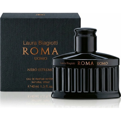Laura Biagiotti Roma Uomo Nero Estremo Intense parfumovaná voda pánska 40 ml