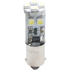 m-tech LED Ba9s 8xSMD3528 CANBUS White крушка (L315W)