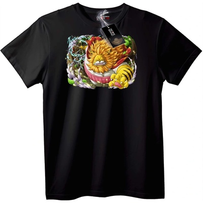 NOONEBRAND Тениска One Piece Лео - 2XL, Black