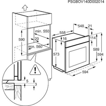 Image 1 of Electrolux EOG2102AOX