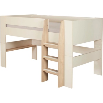 Roba Бежово детско легло 90x200 cm повдигнато без ламелно дъно Loft - Roba (878100CM-13)