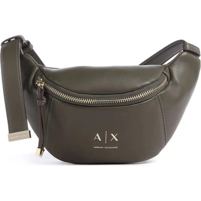 Armani Exchange ledvinka umělá kůže zelená