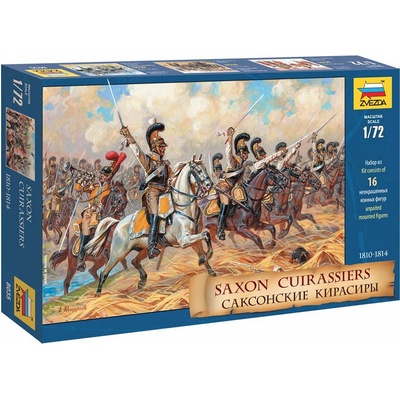 Zvezda Saxon Cuirassiers 1810–1814 1:72