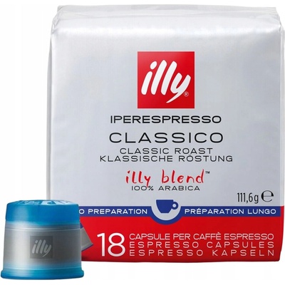 Illy Classico Lungo iperEspresso kapsule 18 kusov