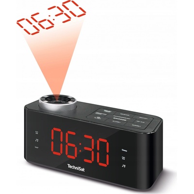 TechniSat Digiclock 3 černá V059S – Hledejceny.cz